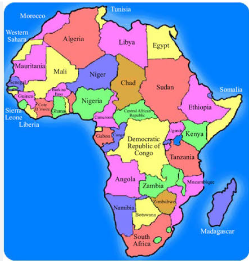 Africa Presence Map